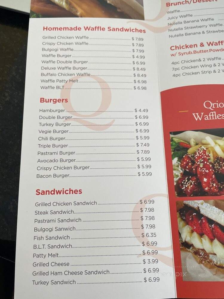 Qrious Palate - Long Beach, CA menu_pic