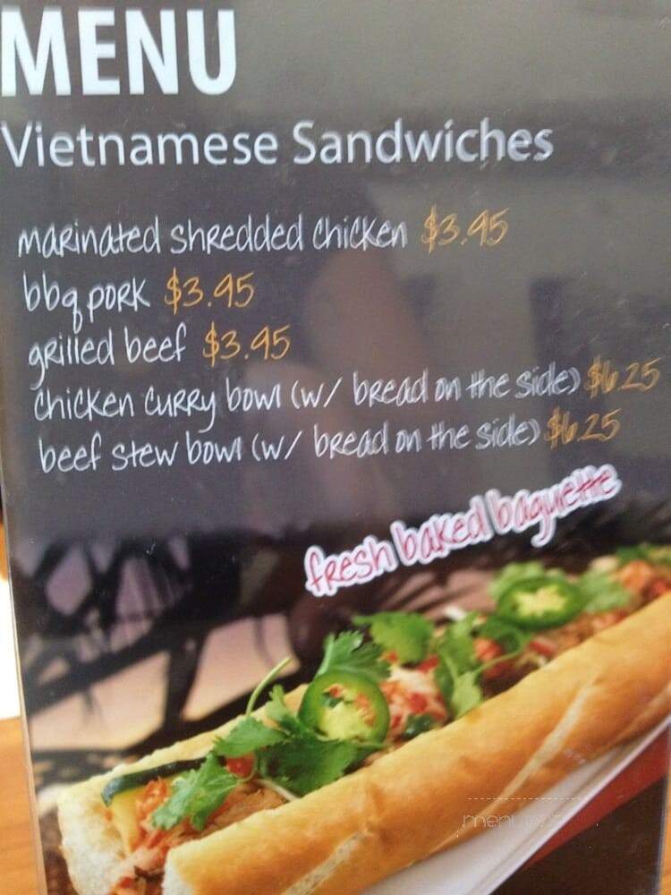 Pho So 9 - Cypress, CA menu_pic