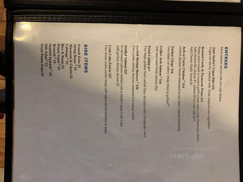Flight - Baltimore, MD menu_pic