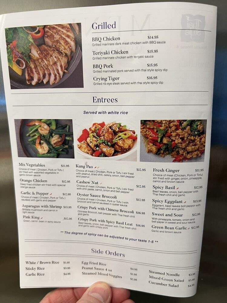 Thai Style Noodle House - Las Vegas, NV menu_pic