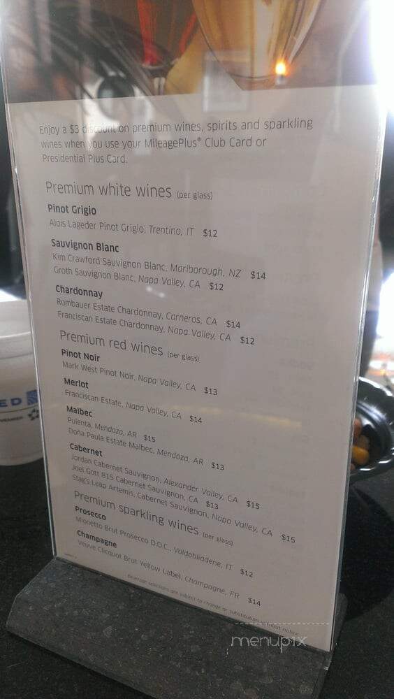 DCA Bistro - Arlington, VA menu_pic