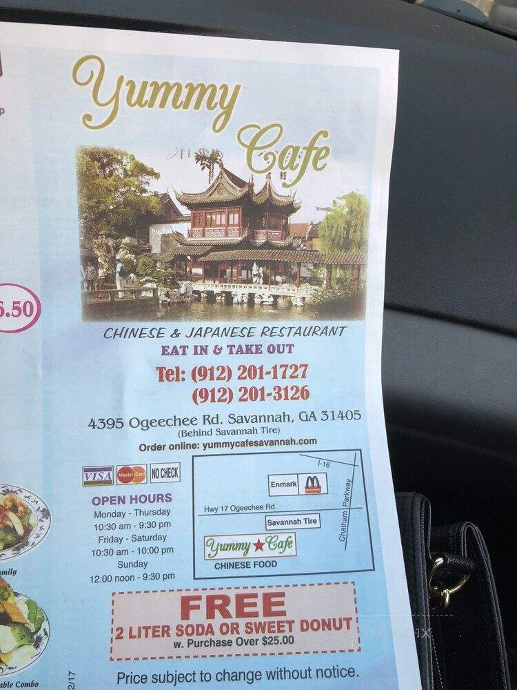 Yummy Cafe - Savannah, GA