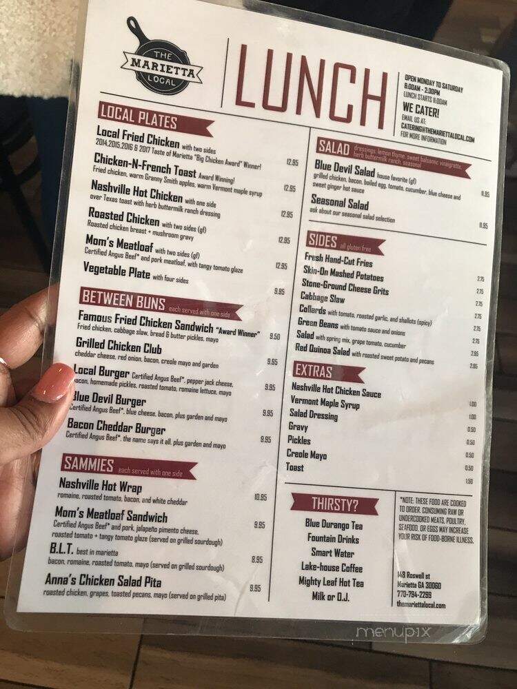 Local - Marietta, GA menu_pic