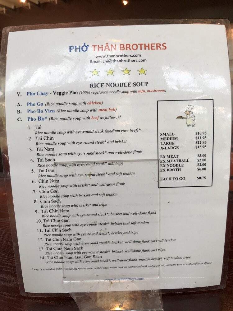 Pho Than Brothers - Seattle, WA
