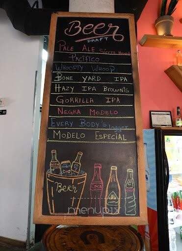 Cha Cha Cha - Portland, OR menu_pic