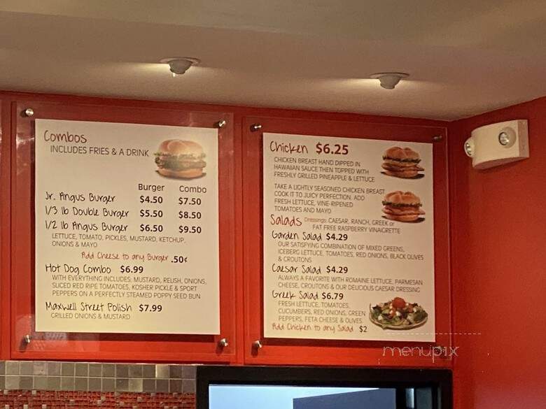 Chicago Burger - Rosemont, IL menu_pic