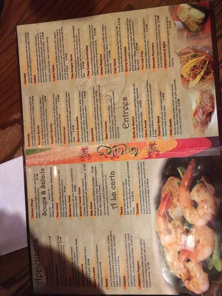 Tequila's Authentic - Old Saybrook, CT menu_pic