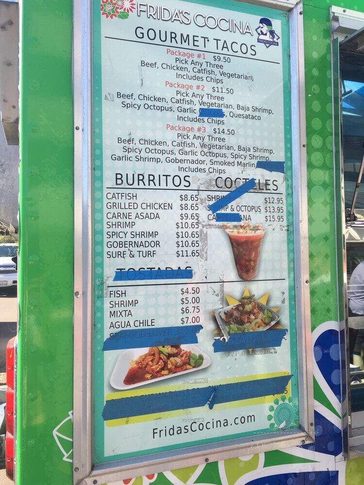 Fridas Cocina - National City, CA menu_pic
