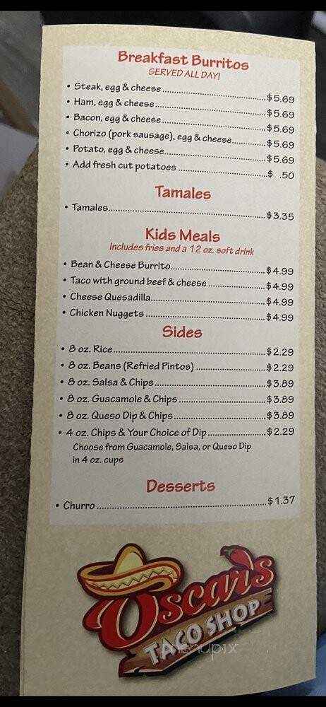 Oscar's Taco Shop - Smyrna, TN