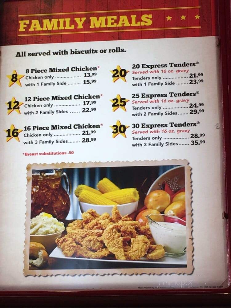 Chicken Express - Arlington, TX menu_pic