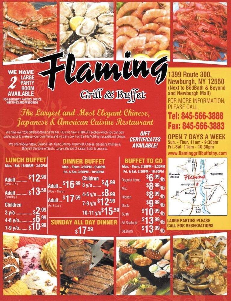 Flaming Buffet - Newburgh, NY