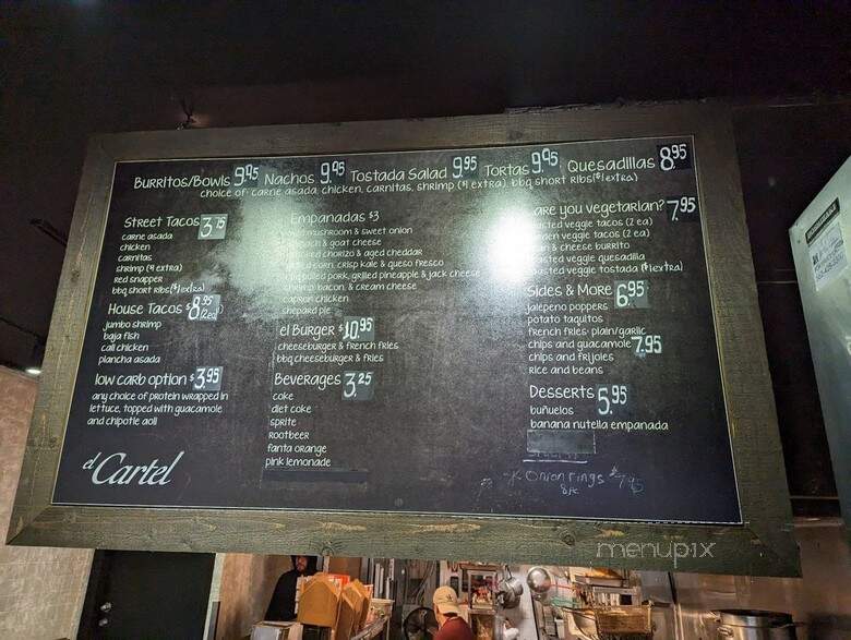 El Diner - Los Angeles, CA menu_pic
