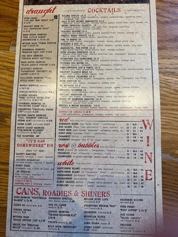 Culinary Dropout - Tempe, AZ