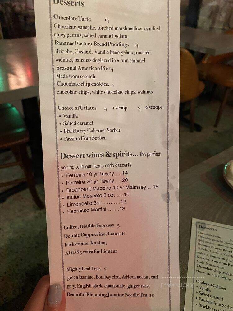 Prospect Gourmand - Beverly Hills, CA menu_pic