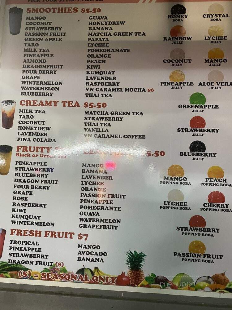 In and Out Kitchen - Portland, OR menu_pic