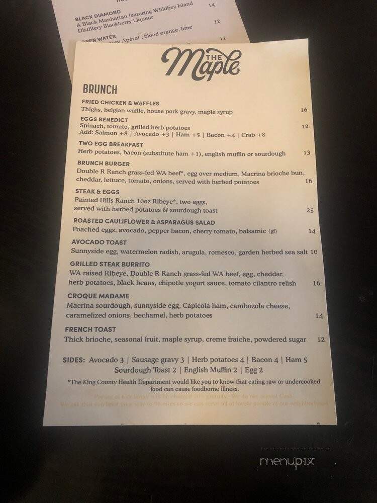 Maple Bar - Seattle, WA