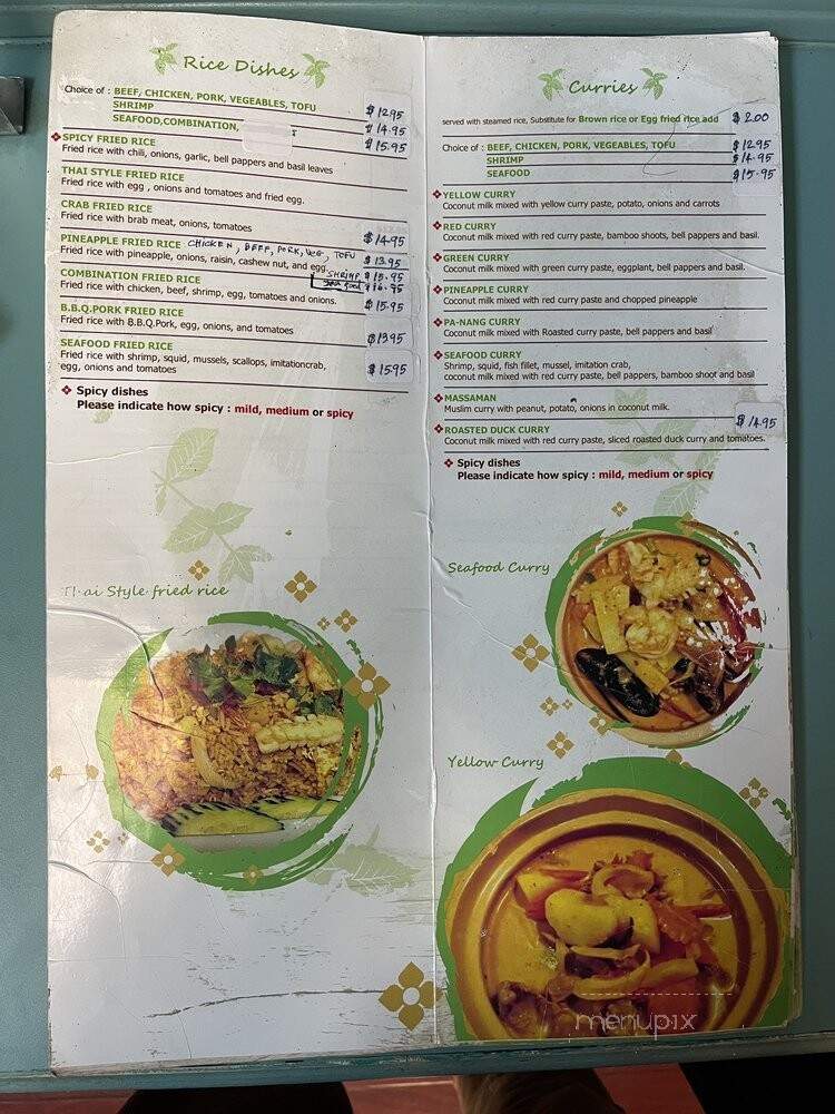 Khun Moo Thai Kitchen - Northridge, CA menu_pic