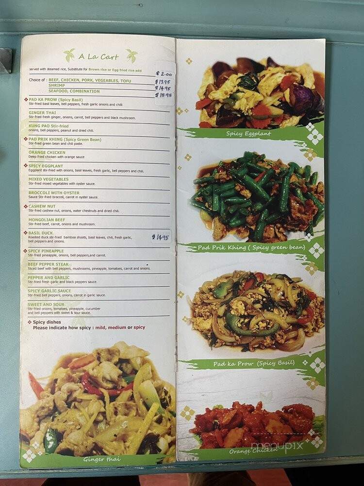 Khun Moo Thai Kitchen - Northridge, CA menu_pic