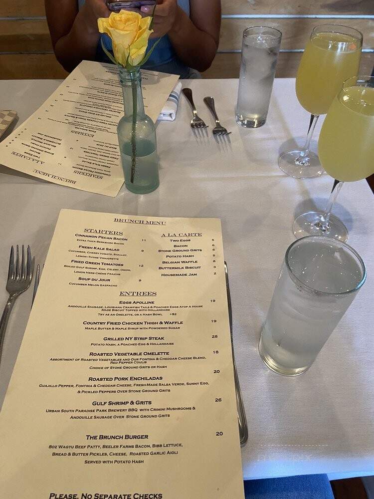 Apolline - New Orleans, LA menu_pic
