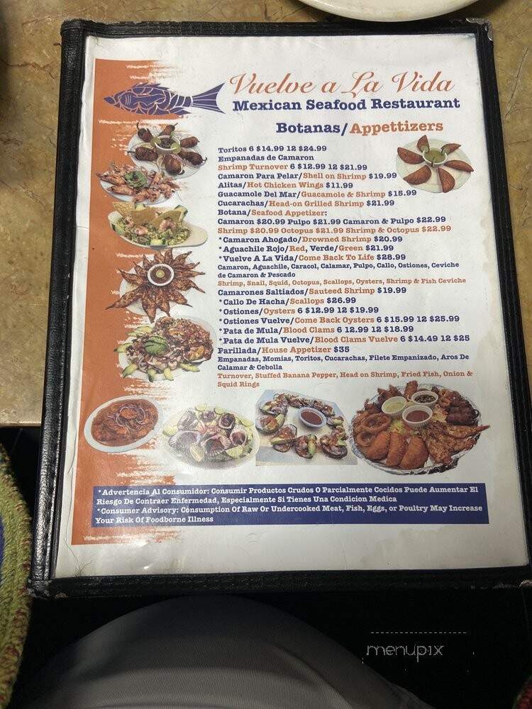 Mariscos Vuelve a la Vida - Glendale, AZ