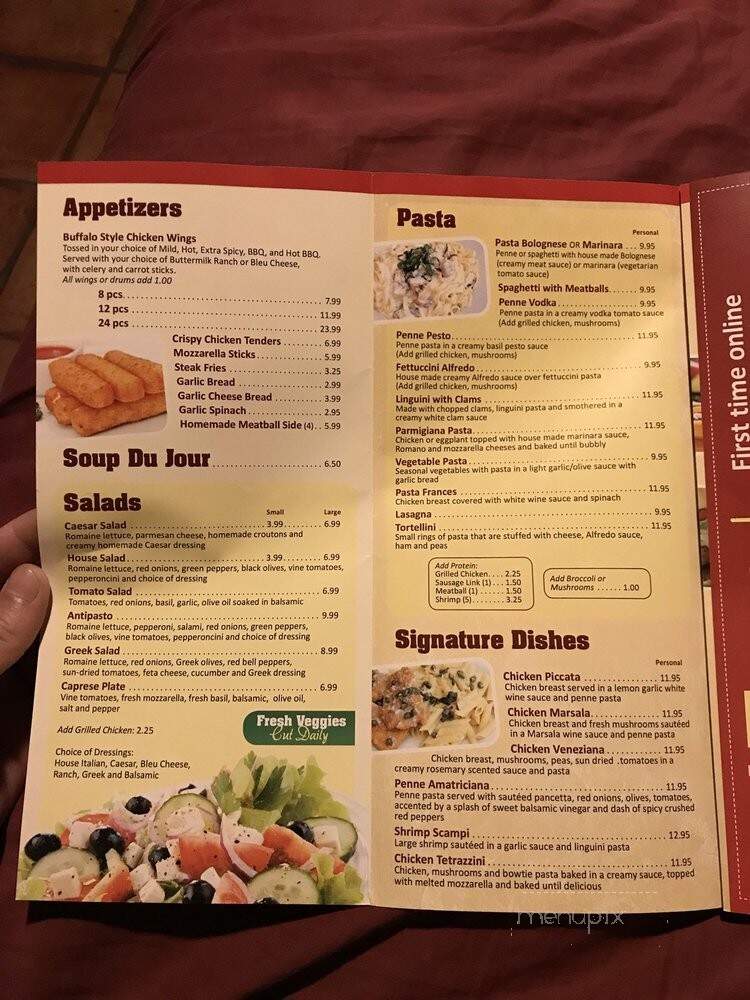Ferraro's On The Hill - Compton, CA menu_pic