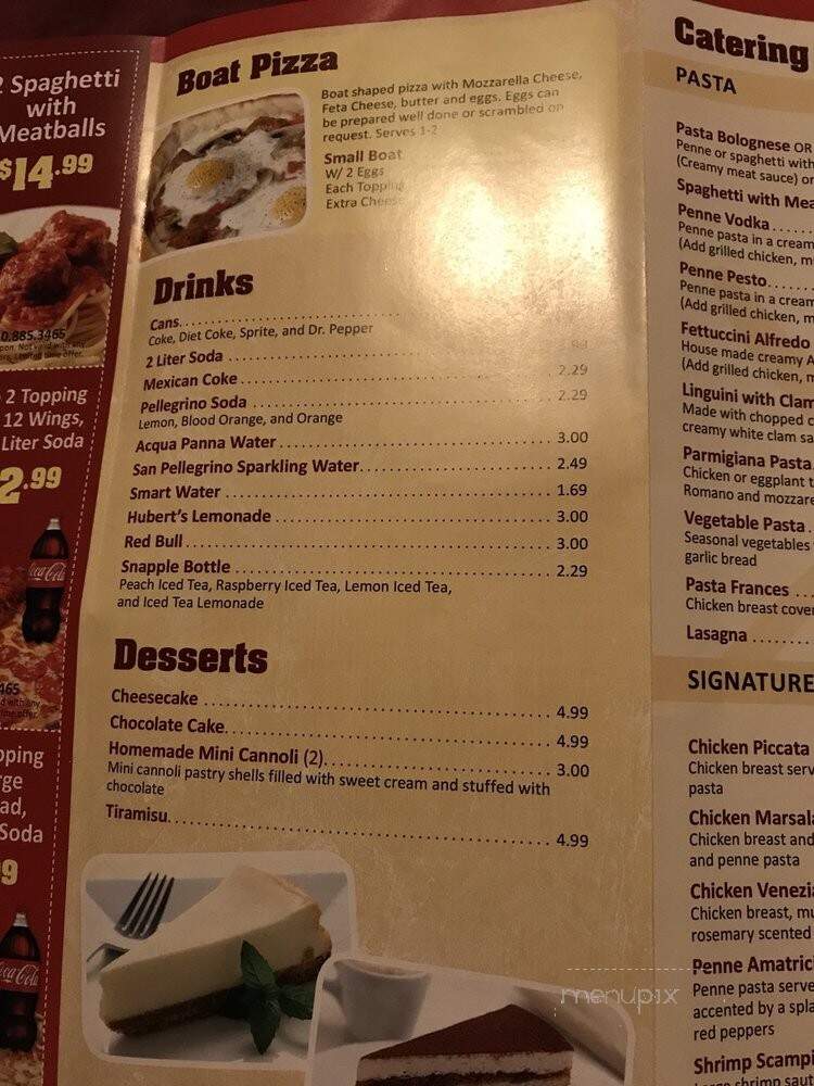 Ferraro's On The Hill - Compton, CA menu_pic