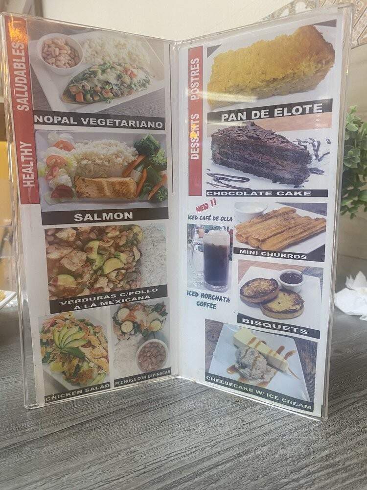 Fonda Maria - Downey, CA menu_pic
