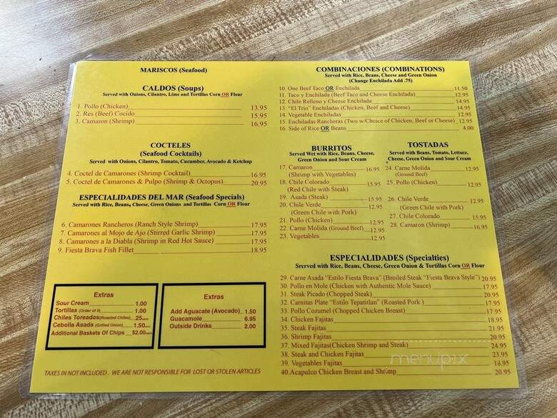 On Location Catering On Hampton - Venice, CA menu_pic