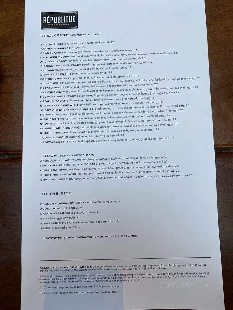 Republique - Los Angeles, CA menu_pic