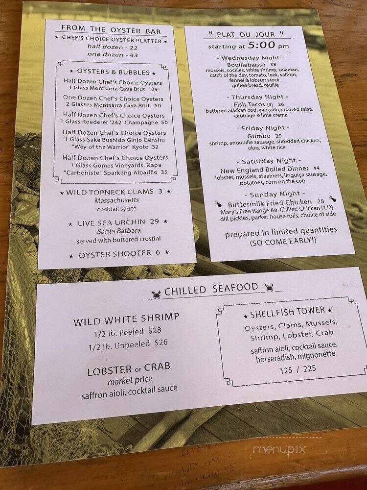 Connie and Ted's - West Hollywood, CA menu_pic