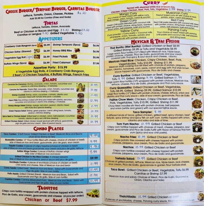 Picka Rico - Van Nuys, CA menu_pic