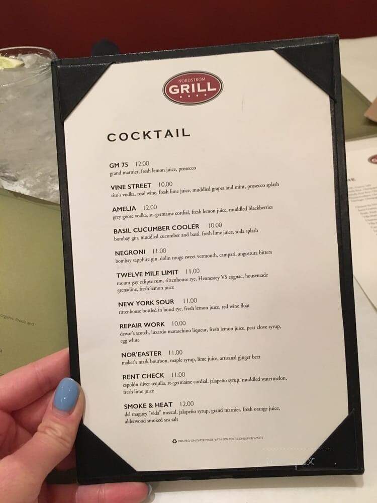 Sixth & Pine - Nashville, TN menu_pic