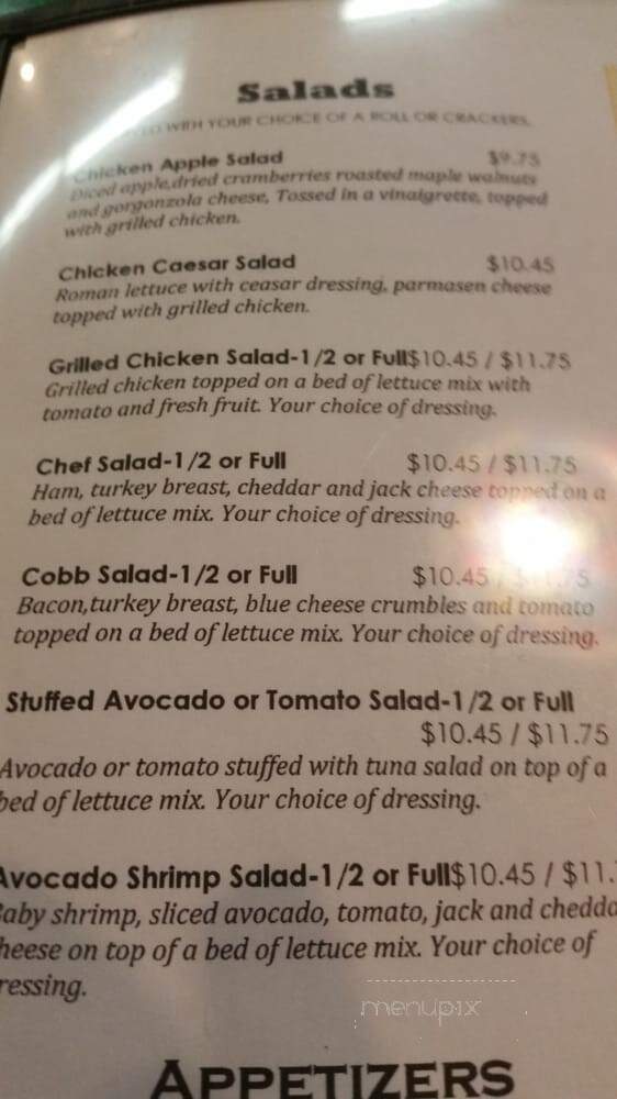 Lawrence Restaurant - King City, CA menu_pic