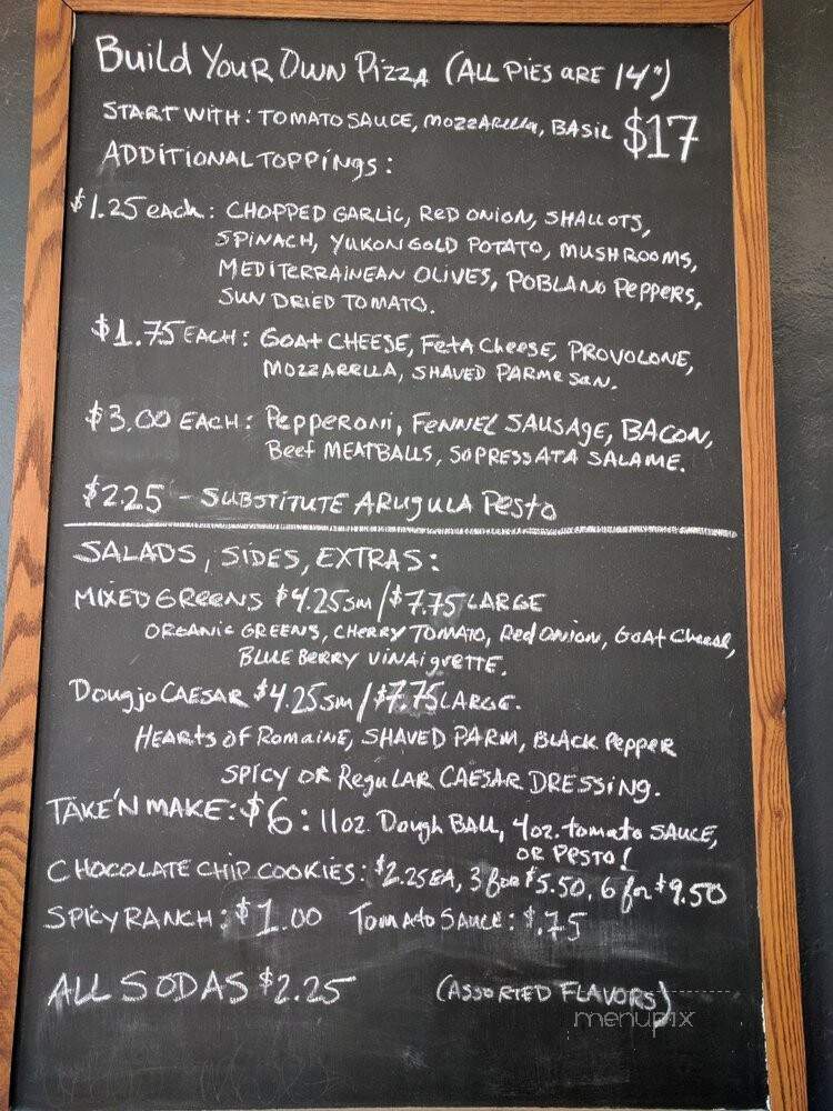 Fist of Flour Doughjo - Oakland, CA menu_pic