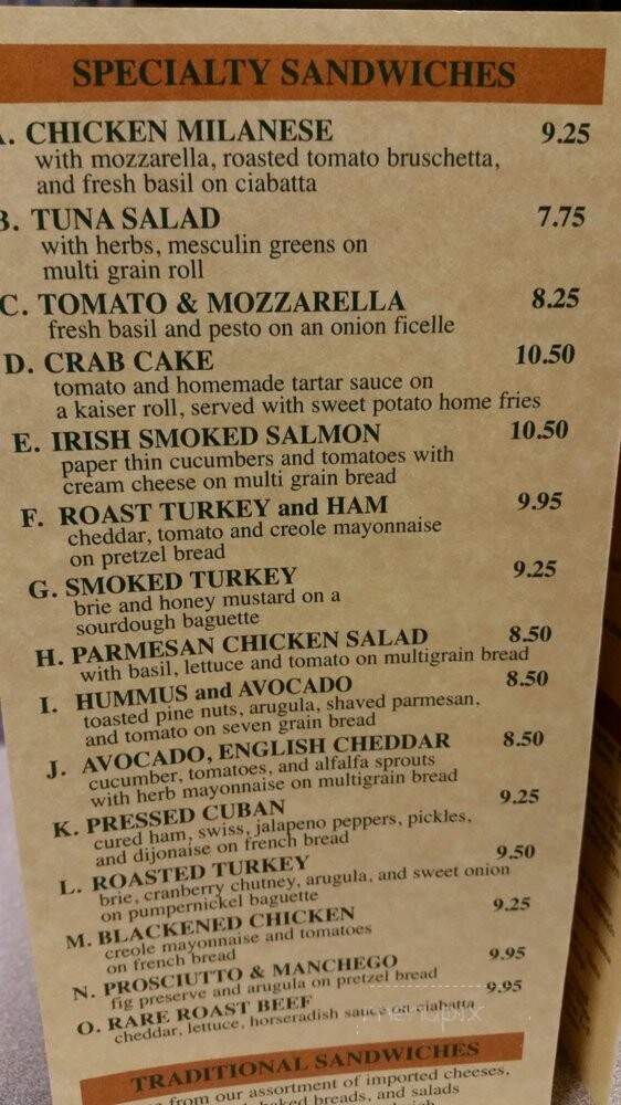 Devon and Blakely - Washington, DC menu_pic