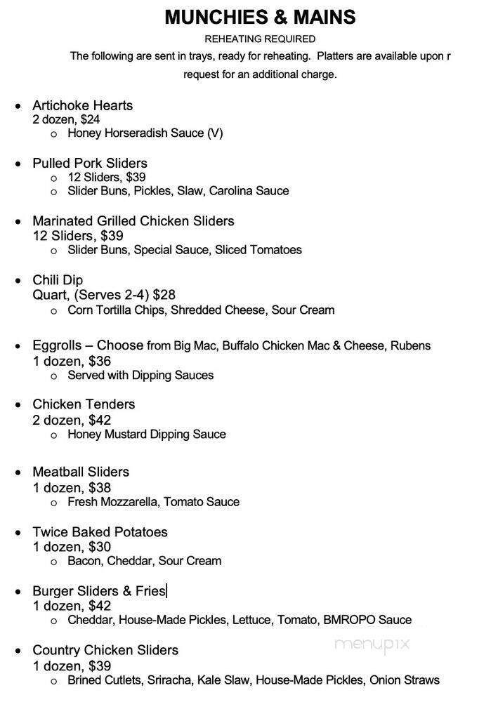 Broadway Market Restaurant - Dayton, OH menu_pic