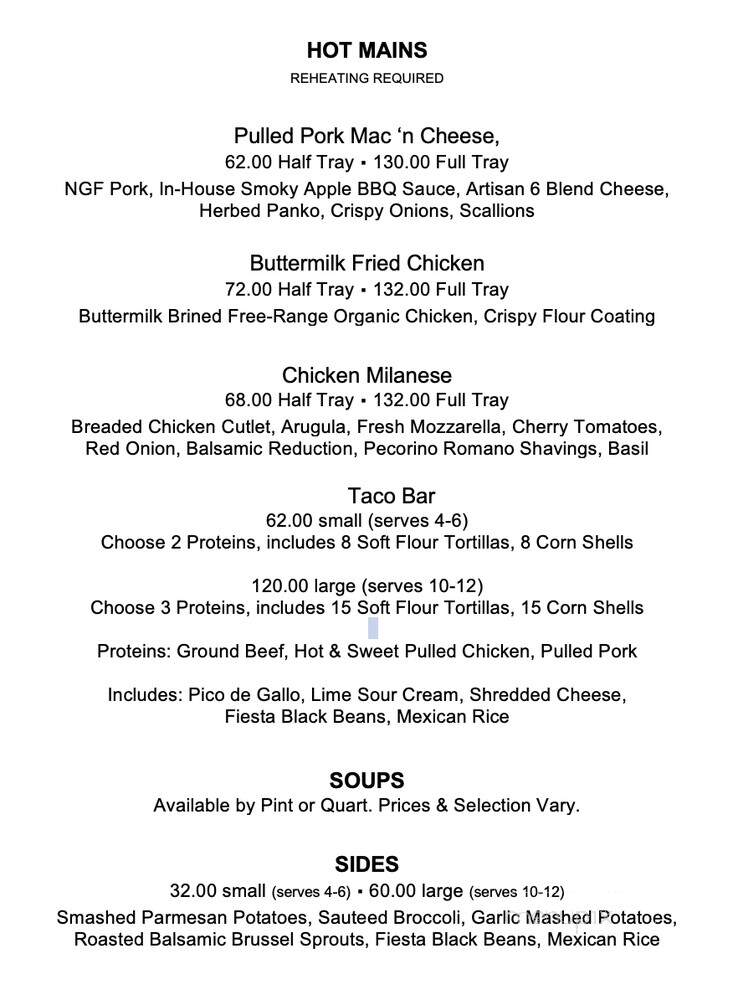 Broadway Market Restaurant - Dayton, OH menu_pic
