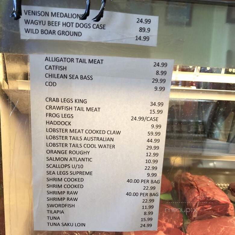 L.E. Kincaid and Sons - Indianapolis, IN menu_pic