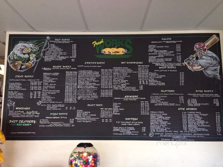 Fresh Works - Philadelphia, PA menu_pic