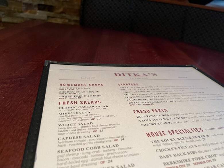 Ditka's Restaurant - Pittsburgh, PA