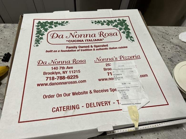 Da Nonna Rosa - Brooklyn, NY menu_pic