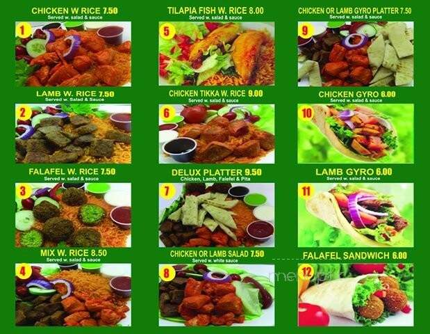Mia Halal Food - Ozone Park, NY menu_pic
