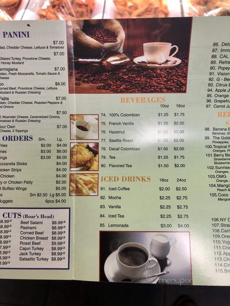 Gold Street Market - Brooklyn, NY menu_pic