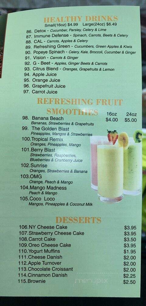 Gold Street Market - Brooklyn, NY menu_pic