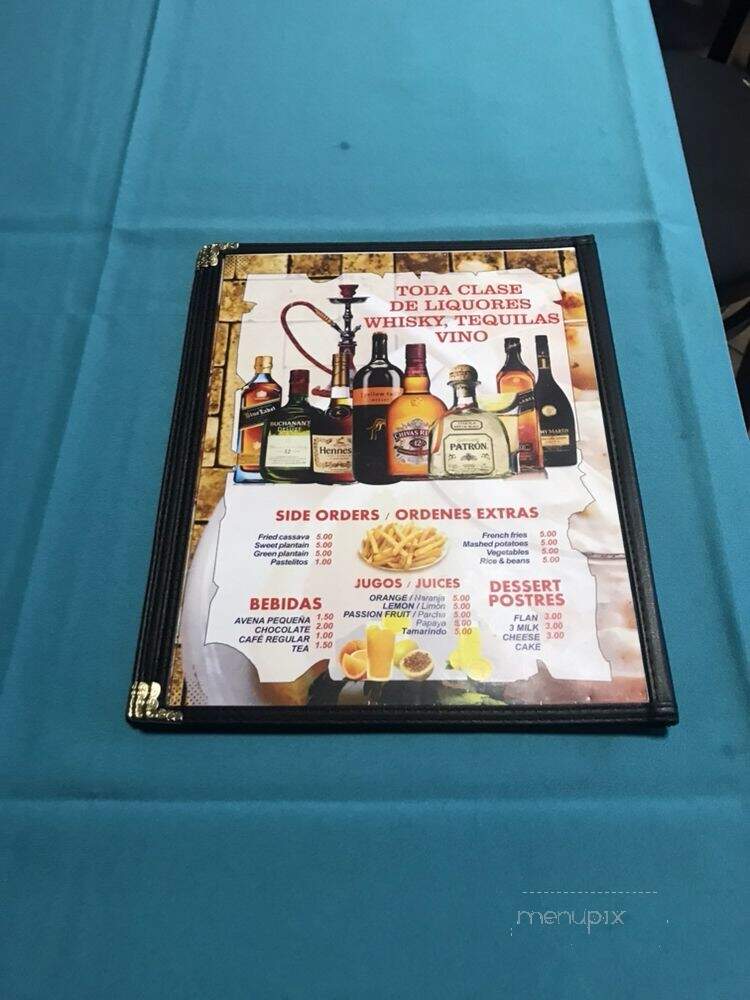 Mi Bella Dama Restaurant Inc. - Brooklyn, NY menu_pic