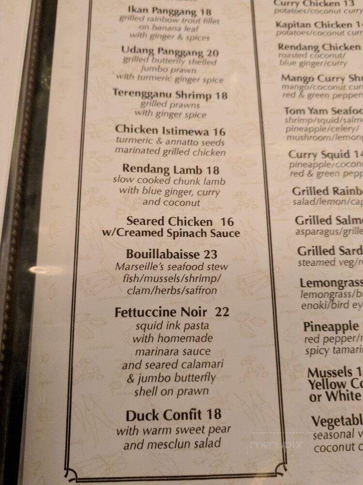 Aux Epices - New York, NY menu_pic