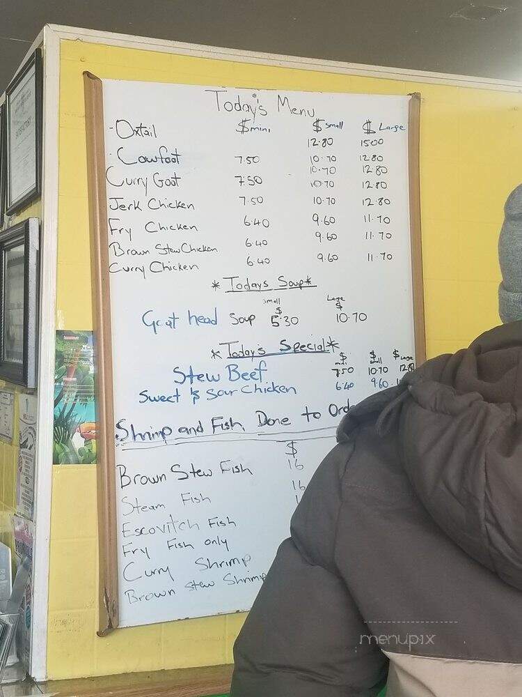 Tropical Flavor - East Orange, NJ menu_pic