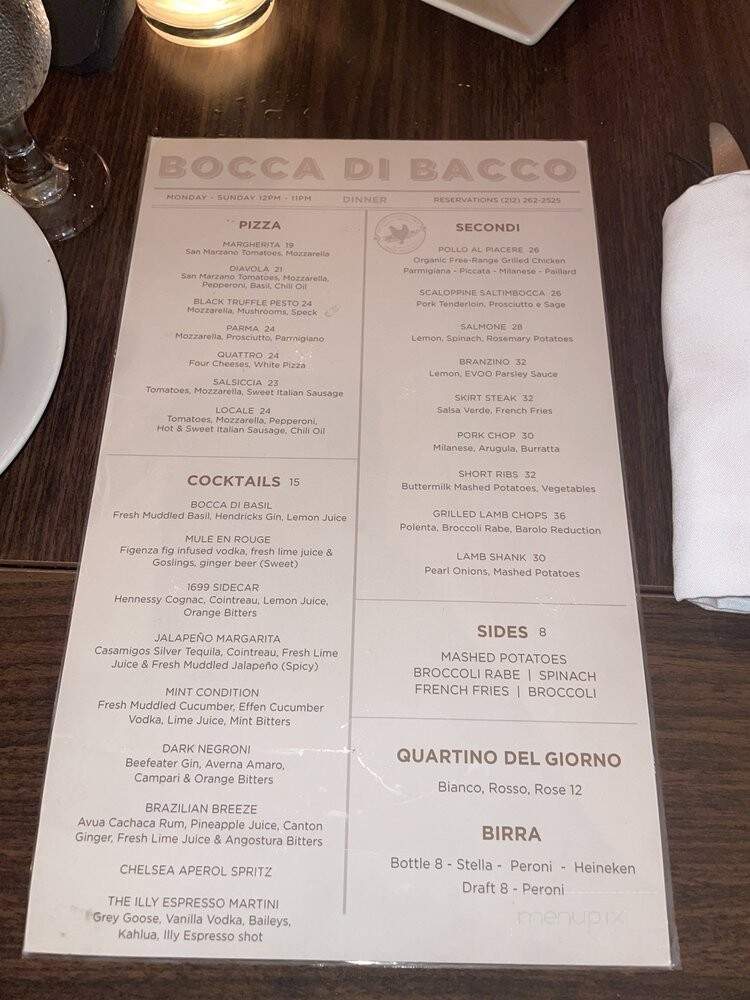 Bocca Di Bacco (Theatre District - New York, NY