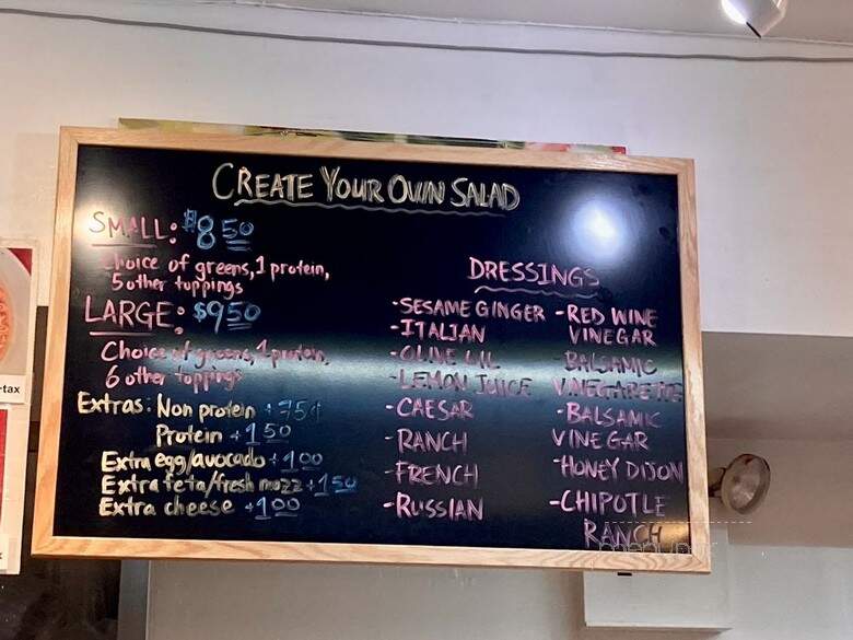 1st Ave Gourmet - New York, NY menu_pic