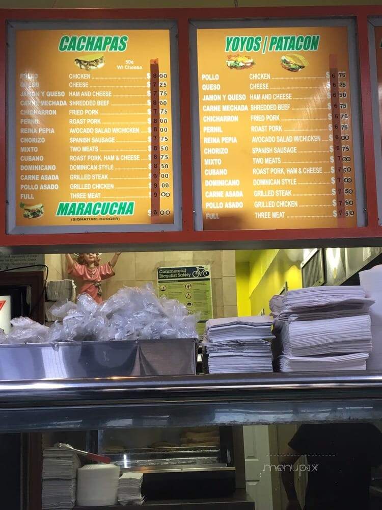 Tu Cachapa - New York, NY menu_pic